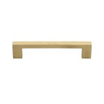 M Marcus Heritage Brass Cabinet Pull Metro Hammered Design 128mm Centre to Centre